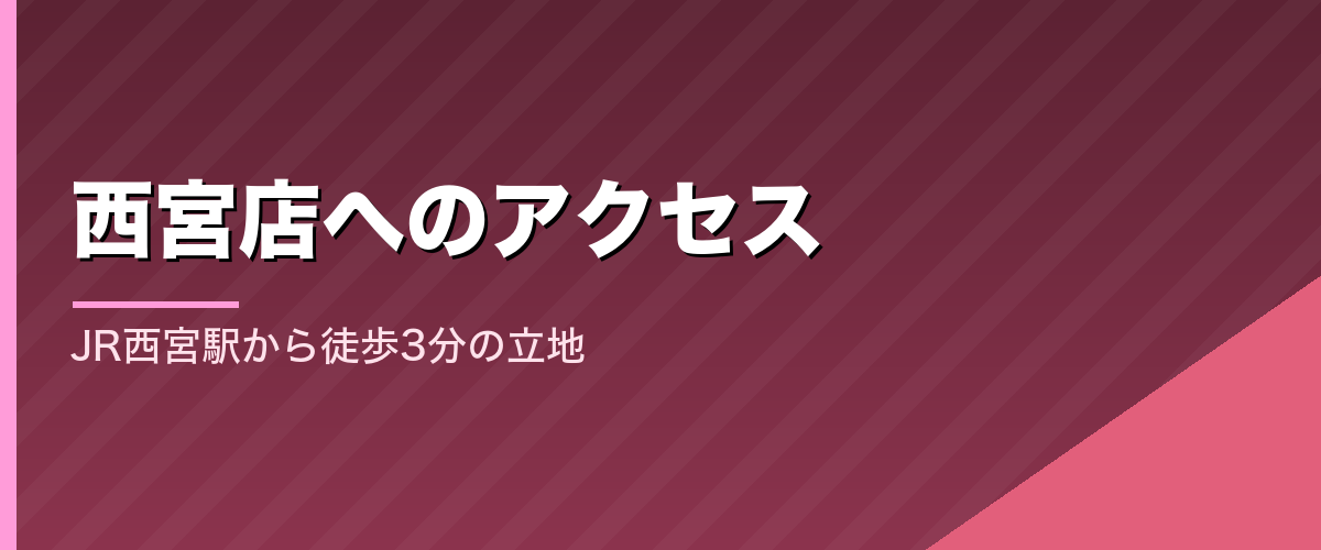 24/7Workout西宮店へのアクセス